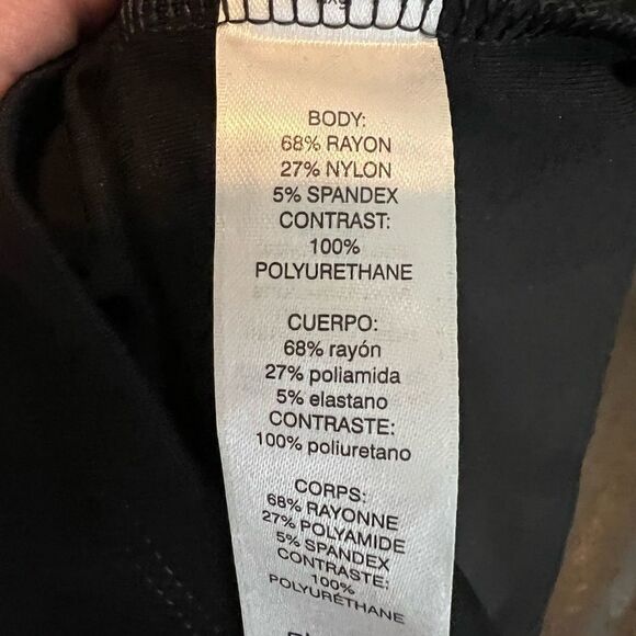 NWT Chicos Womens Black Blouse Size 1 - Picture 5 of 5